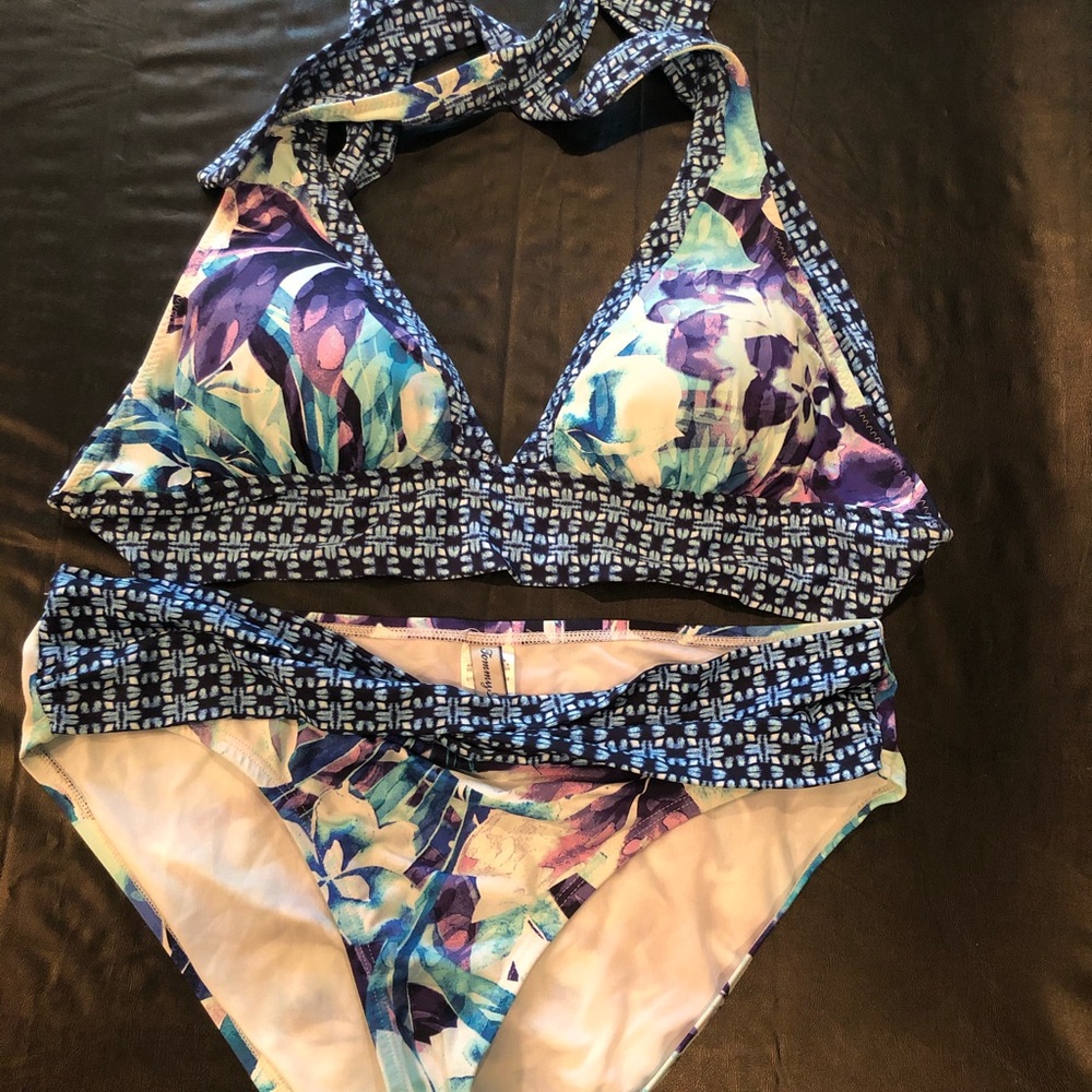Tommy Bahama reversible 2 piece bikini swimsuit.